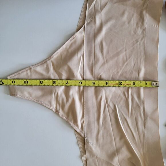 Maidenform Shapewear 2-Pack Tummy Control Thong Panties Light Beige Large NEW - Picture 16 of 16